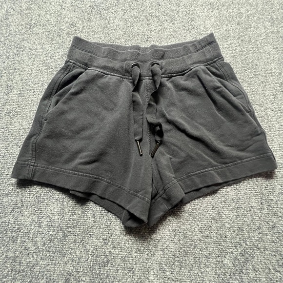 Athleta Pants - Athleta Balance 4 Shortie Black Tencel Blend Lounge Shorts XXS